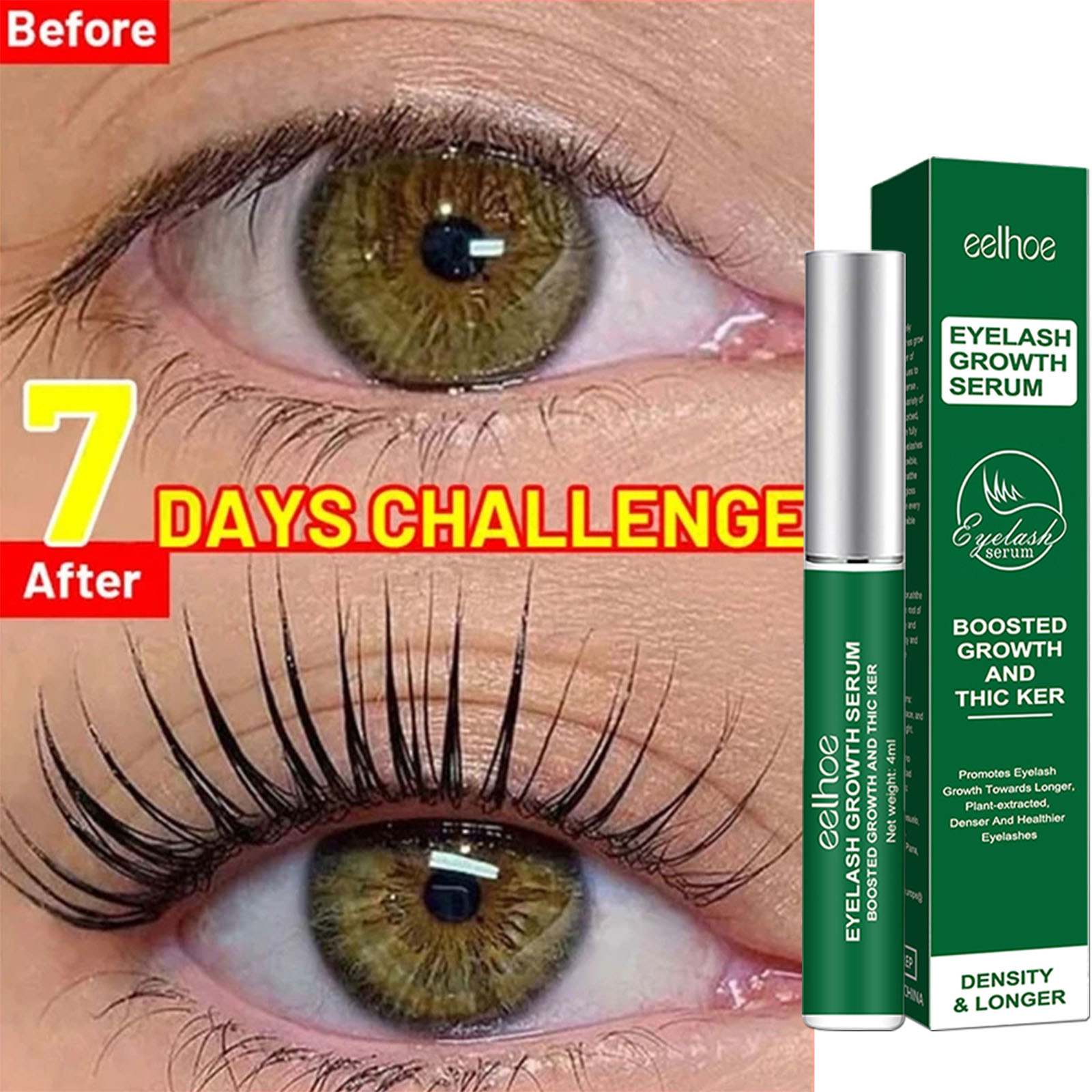 Growth Factor Serum - Soro de crescimento rápido de cílios,