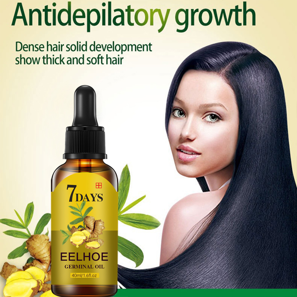 Growth Factor Serum - Óleo Essencial de Gengibre para Cabelo,