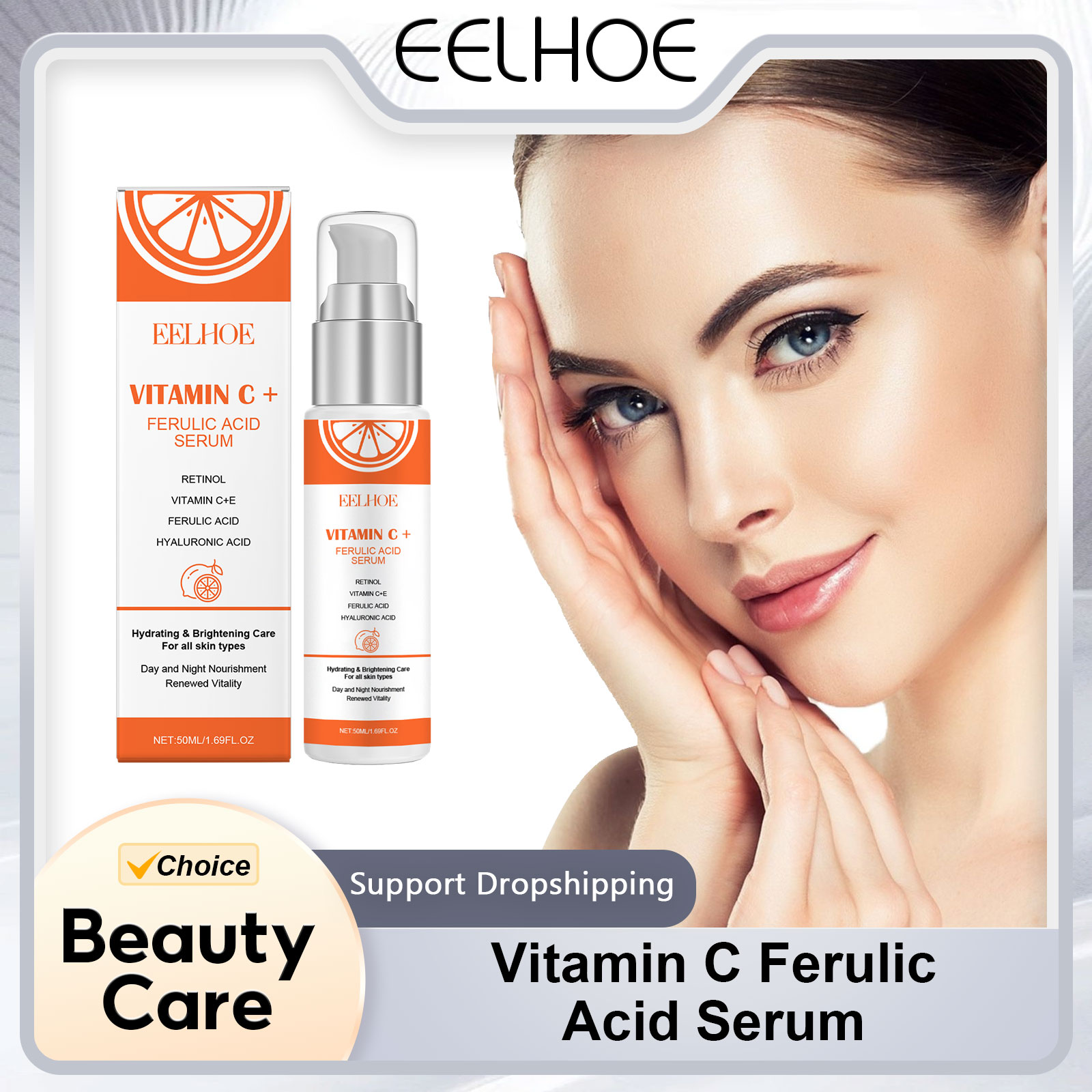 Growth Factor Serum - Eelhoe vitamina c e ácido ferulico