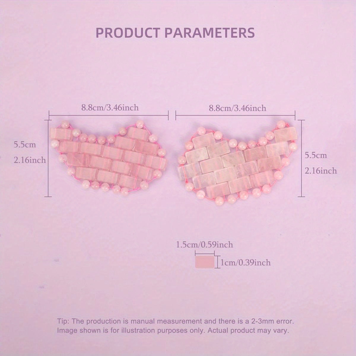 Máscara de olho de quartzo ros - Luxury Skincare Tools avaliação e preço