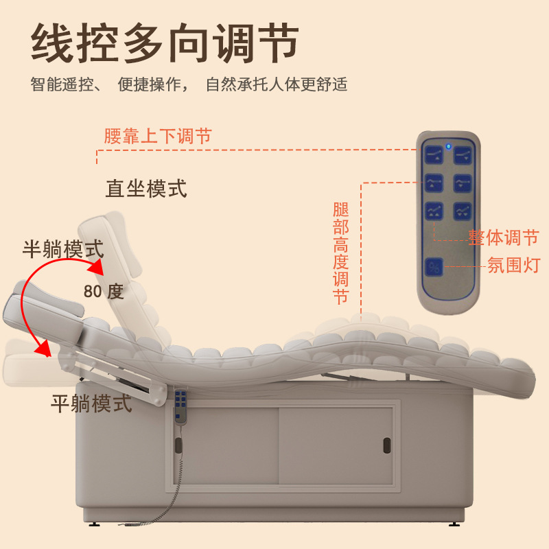Cama de massagem com aquecimen - Luxury Skincare Tools avaliação e preço
